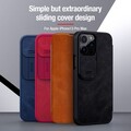 Кожаный чехол Nillkin Qin Pro Leather Case Коричневый для Apple iPhone 13 Pro Max(#6)