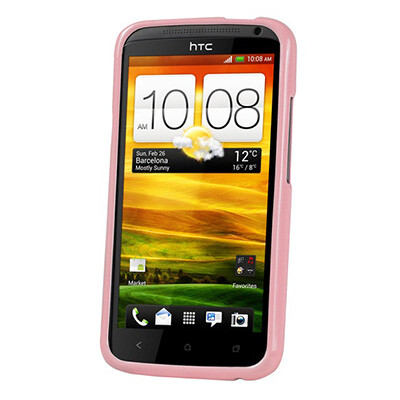 Силиконовый чехол накладка Moings Pink для HTC Sensation XL(2)