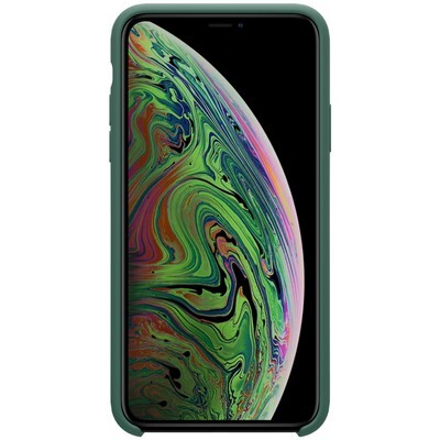 Силиконовый чехол-накладка Nillkin Flex Pure Case Зеленый для Apple iPhone 11(2)
