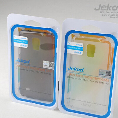 Силиконовый чехол Jekod TPU Case White для Samsung N9100 Galaxy Note 4(3)