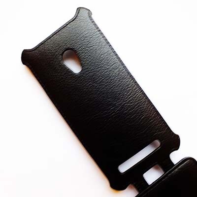 Кожаный чехол Armor Case Black для Asus ZenFone 5(4)