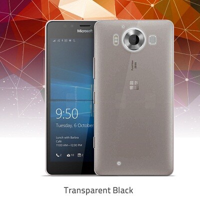 Силиконовый чехол Becolor TPU Case 0.5mm Grey для Microsoft Lumia 950(1)