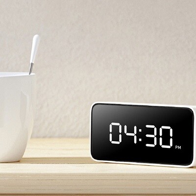 Будильник Xiaomi Xiao AI Smart Alarm Clock белый(3)