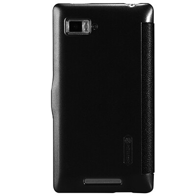 Полиуретановый чехол Nillkin Fresh Series Black  для Lenovo Vibe Z K910(2)