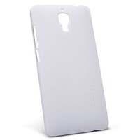 Пластиковый чехол Nillkin Super Frosted Shield White  для Xiaomi MI4