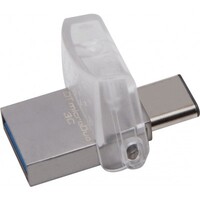 Флешка USB 3.1 (тип C), USB 3.1 (тип A) Kingston DataTraveler microDuo 3C 32GB (DTDUO3C/32GB)