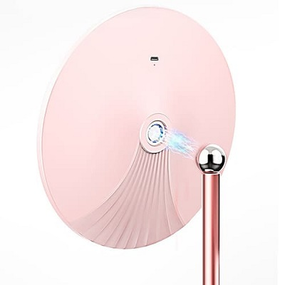 Зеркало для макияжа с подсветкой и увеличением Jordan&Judy NV532 (Розовый)(2)