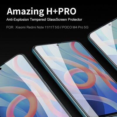 Защитное стекло Nillkin Amazing H+PRO для Xiaomi Redmi Note 11(5)