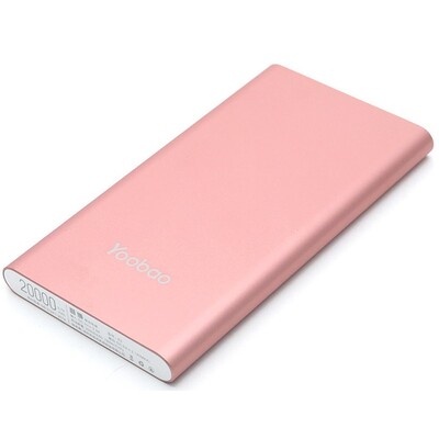 Портативное зарядное устройство Yoobao A2, 20000 mAh, цвет розовое золото(3)