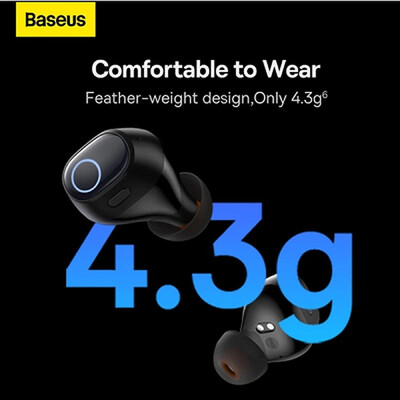 Беспроводные наушники Baseus Bowie WM03 True Wireless Earphones / NGTW330401 черный(3)