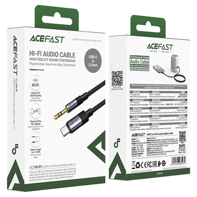Аудио-кабель Acefast J11 USB-C to 3.5mm(6)