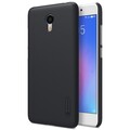 Пластиковый чехол с пленкой Nillkin Super Frosted Shield Black для Meizu M6(#3)