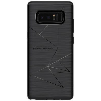 Силиконовая наладка Nillkin Magic Case Black с пластинами для автодержателя для Samsung Galaxy Note 8(1)