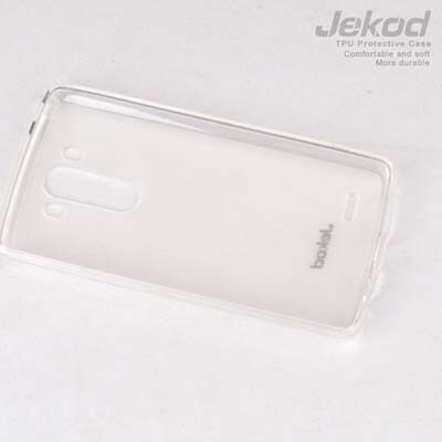 Силиконовый чехол Jekod TPU Case White для LG Optimus G3s D724(2)
