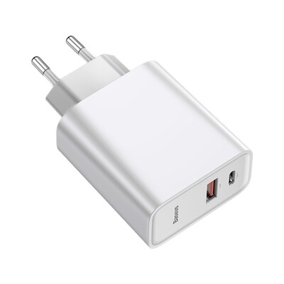 Зарядное устройство Baseus Speed PPS Quick charger White TZCAFS-A02(2)