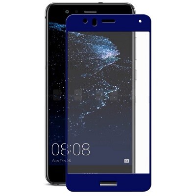 Противоударное защитное стекло Full Screen Cover 0.3m синее для Huawei Ascend P10 Lite(1)