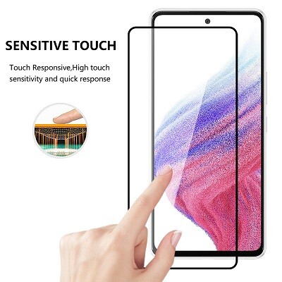 Противоударное защитное стекло Full Glue 0.3mm на полный экран для Samsung Galaxy A54(2)