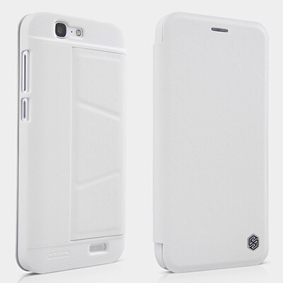 Полиуретановый чехол Nillkin Ming Series White для Huawei Ascend G7(1)
