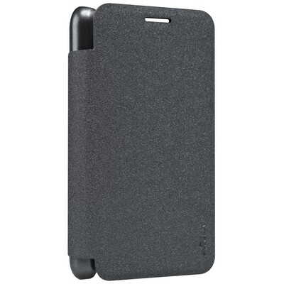 Полиуретановый чехол Nillkin Sparkle Leather Case Black для Samsung Z1 Z130H(3)