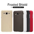Пластиковый чехол с пленкой Nillkin Super Frosted Shield Black для Samsung Galaxy J2(#4)