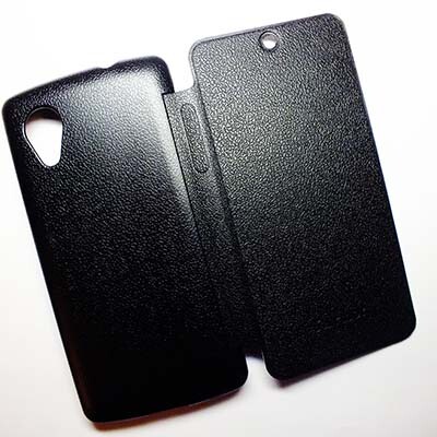 Кожаный чехол Armor Case Black для LG Nexus 5(4)