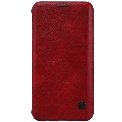 Кожаный чехол Nillkin Qin Leather Case Red для Samsung Galaxy S6 Edge Plus(1)