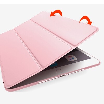 Полиуретановый чехол с силиконовой основой YaleBos Tpu Case красный для Apple iPad 9.7 (2018)(7)