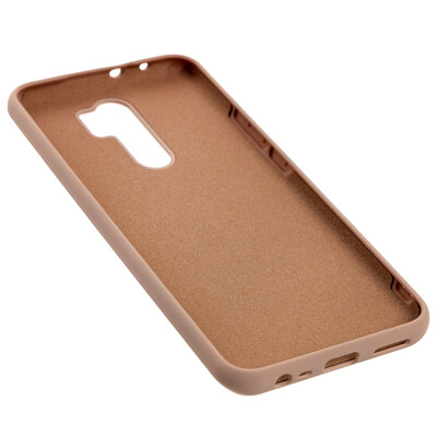 Силиконовый чехол Silicone Case светло-розовый для Xiaomi Redmi 9(2)