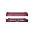 Кевларовый чехол с Magsafe Pitaka Edge Case Argyle Burgundy для Apple iPhone 18 Pro Max(#6)
