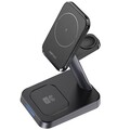 Беспроводное зарядное устройство с Magsafe Acefast E3 3-in-1 Fast Wireless Charger Desktop Holder 15W(#1)