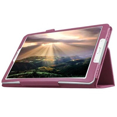 Кожаный чехол TTX Case Red для Samsung Galaxy Tab E 9.6(3)