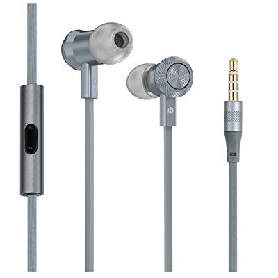 Вакуумные наушники Hoco M7 Universal Metal Wire Control Earphone Grey(1)