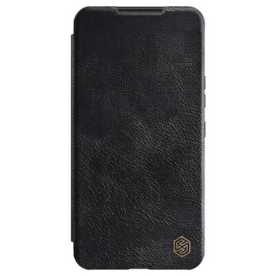 Кожаный чехол Nillkin Qin Pro Leather Case Черный для Samsung Galaxy S22 Plus(1)