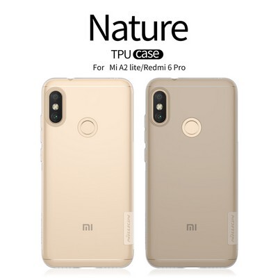 Силиконовый чехол Nillkin Nature TPU Case Прозрачный для Xiaomi Mi A2 Lite\ Redmi 6 Pro(4)