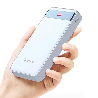 Портативное зарядное устройство Yoobao P20W, 20000 mAh, цвет синий(3)