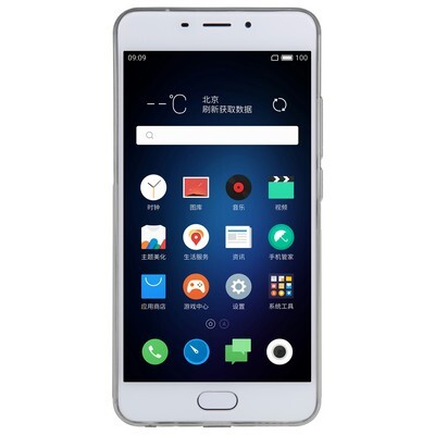 Силиконовый чехол Nillkin Nature TPU Case Grey для Meizu M3E(2)