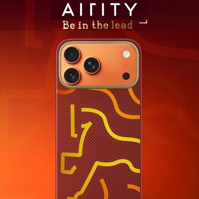 Кевларовый чехол с Magsafe AIRITY Be in the Lead коричневый для Apple iPhone 17 Pro(5)