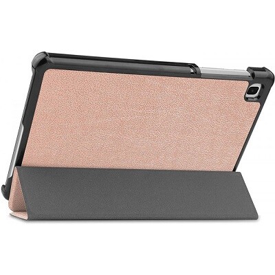 Полиуретановый чехол Nova Case розово-золотой для Samsung Galaxy Tab A7 Lite(4)