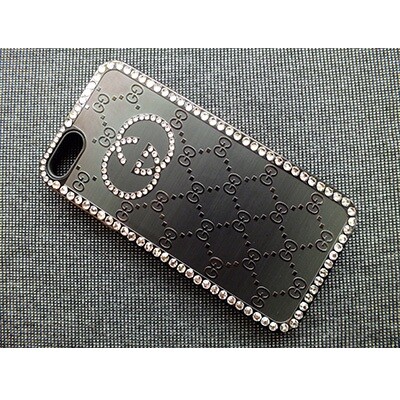 Металлический чехол Chanel Case Black для Apple iPhone 5/5s/SE(1)