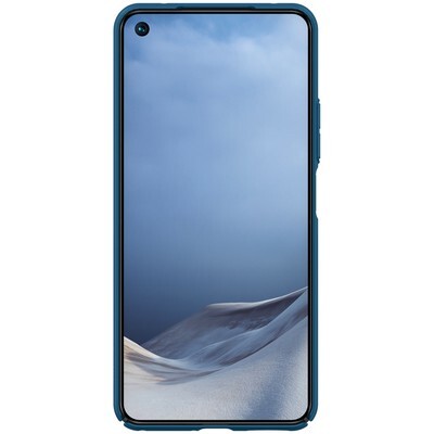Чехол-накладка Nillkin CamShield Синяя для Xiaomi 11 Lite(2)
