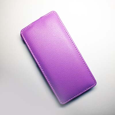 Кожаный чехол Armor Case Purple для Huawei Ascend W2(1)
