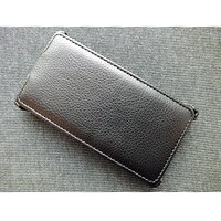 Кожаный чехол книга Armor Case Black для Sony Xperia Ion LT28h