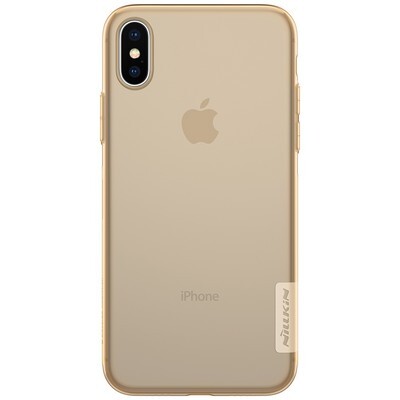 Силиконовый чехол Nillkin Nature TPU Case Brown для Apple iPhone Xs(1)