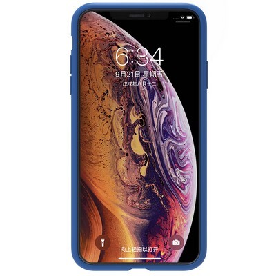 Чехол NILLKIN Machinery Case Синий для Apple iPhone XS Max(2)