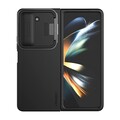 Силиконовая накладка Nillkin CamShield Silky Silicone Case Черная для Samsung Galaxy Z Fold 5(#3)