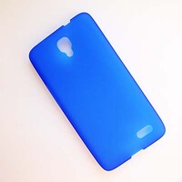 Силиконовый чехол Becolor Blue Mat для Alcatel One Touch Idol 6030X