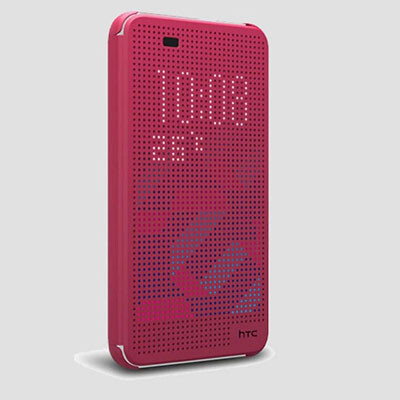 Полиуретановый чехол Dot View Case Rose для HTC Desire EYE(1)