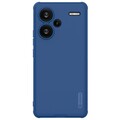 Пластиковый чехол Nillkin Super Frosted Shield Pro Синий для Xiaomi Redmi Note 13 Pro Plus 5G(#1)