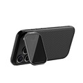 Чехол с защитой камеры и подставкой CamShield Prop Case (Transparent Black Camera Cover) черный для Apple iPhone 17 Pro Max(#5)