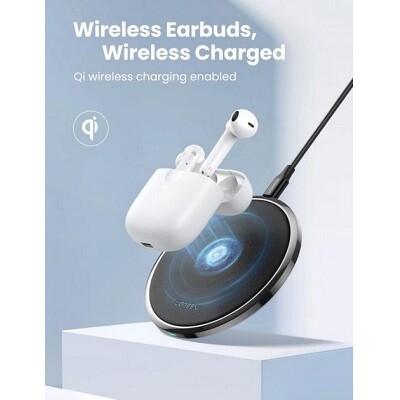 Bluetooth наушники UGREEN WS105-80652, HiTune T2 Low Latency True Wireless Earbuds, белые(5)